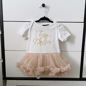 Olivia Rose baby onesie tutu 6-12m